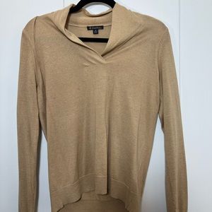 Brooks Brothers Silk/Cashmere Camel Sweater